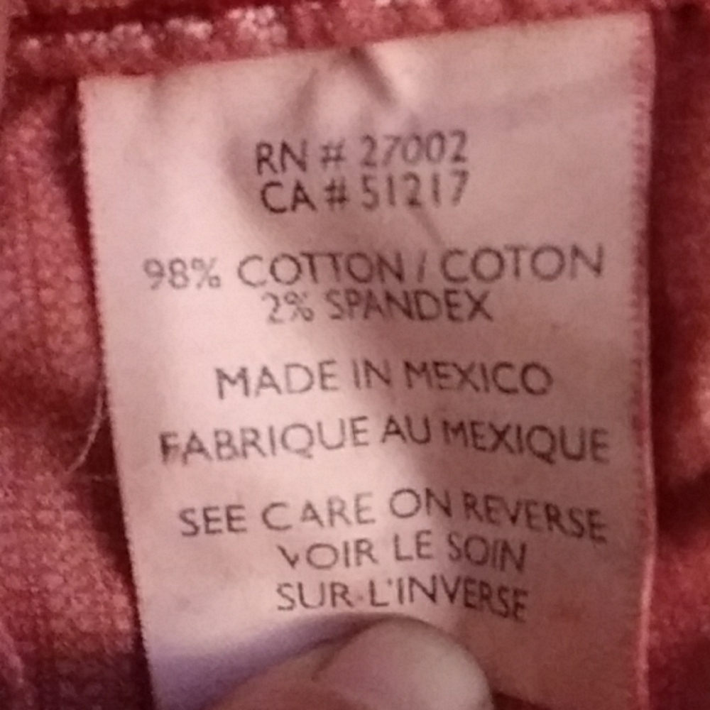 PAIGE Canyon Short in dark red Sz. 29 - Picture 6 of 8